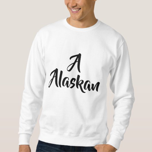 Sweatshirt Monogramme de l'Alaska (Devant)