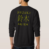 Sweatshirt Monogramme de Suzuki (Dos)