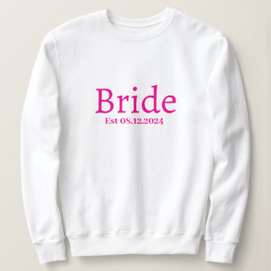 Sweatshirt Monogramme minimaliste moderne et élégant pour mar