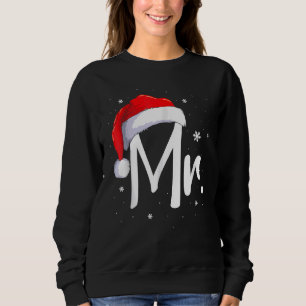 Sweatshirt Monsieur et Madame Claus Pyjama de Noël assorti po