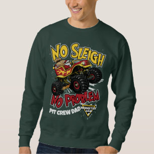 Sweatshirt Monster Jam "Pas de traîneau, pas de problème" Cam