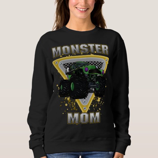 Sweatshirt Monster Truck Maman (Devant)