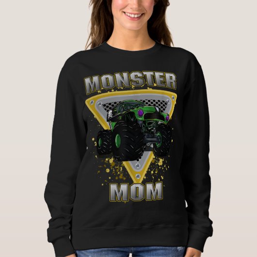 Sweatshirt Monster Truck Maman (Devant)