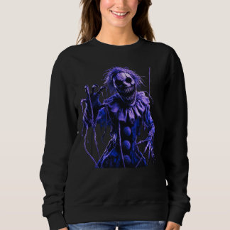 Sweatshirt Monstre de marionnette violette sinistre