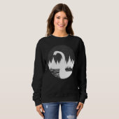 Sweatshirt Monstre du Loch Ness Nessie Folklore Cool Création (Devant entier)