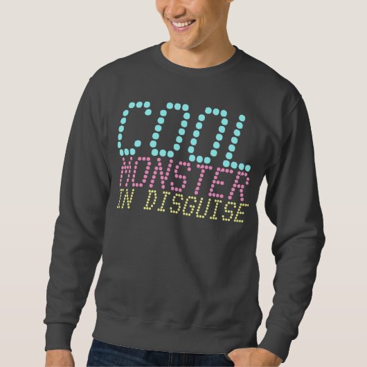Sweatshirt monstre frais (Devant)