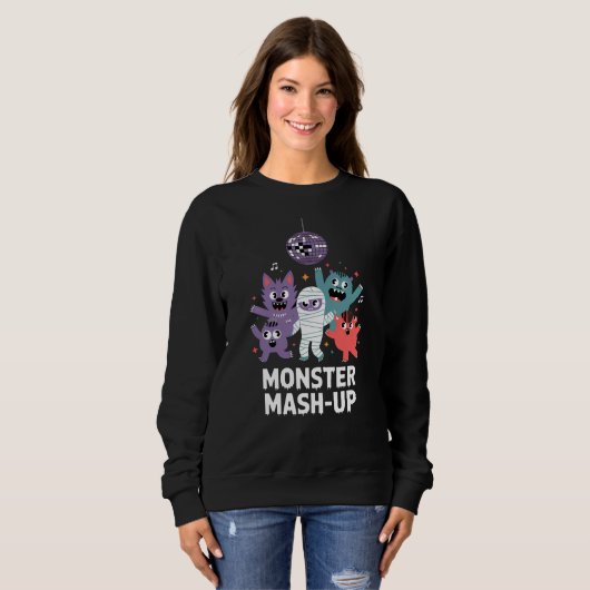 Sweatshirt monstre masqué (Devant entier)