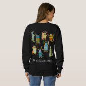 Sweatshirt Monstres Fun personnalisé (Dos entier)