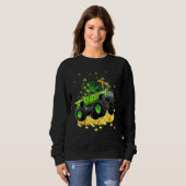 Sweatshirt Monstres lépreux Shamrock St Patrick Day B (Devant entier)
