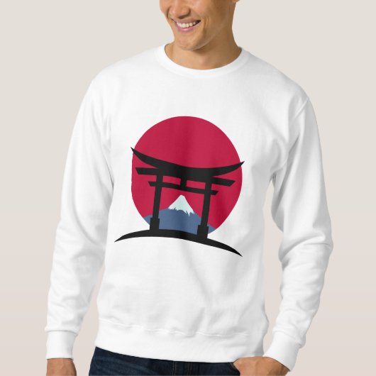 Sweatshirt Mont Fuji - Japon (Devant)