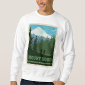 Sweatshirt Mont Hood | Oregon (Devant)
