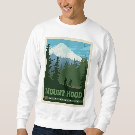Sweatshirt Mont Hood | Oregon (Devant)