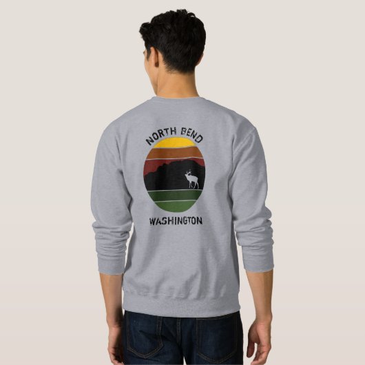 Sweatshirt Mont Si North Bend (Dos entier)