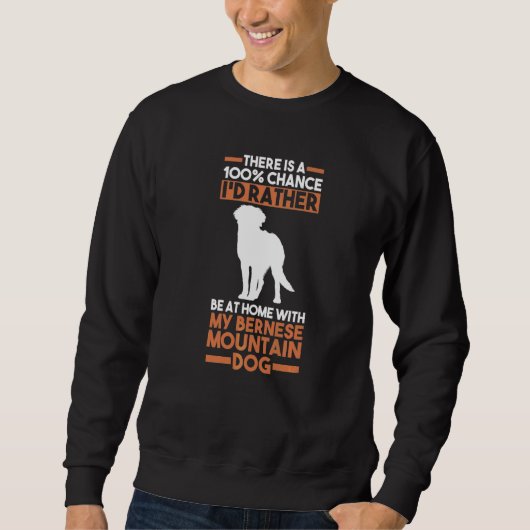 Sweatshirt Montagne de Chien Bernese (Devant)