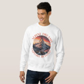 Sweatshirt montagnes (Devant entier)
