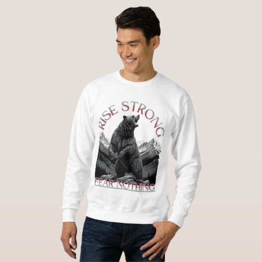 Sweatshirt Monter fort (Devant entier)