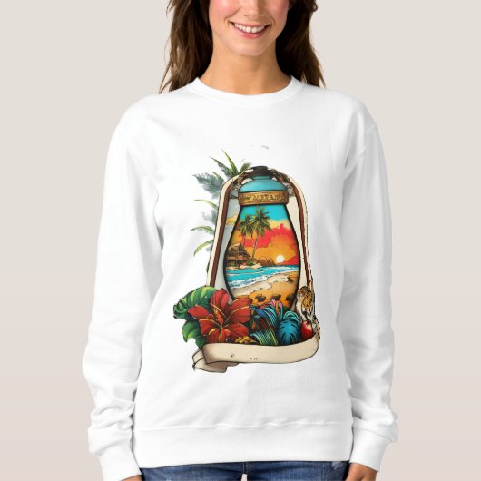 Sweatshirt "Monterey Beach Fusion : Sailor Jerry (Devant)