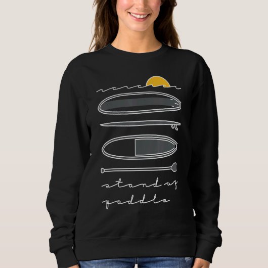 Sweatshirt Montez La Planche À Paddle Montez La Paddle Paddle (Devant)
