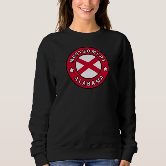 Sweatshirt Montgomery Alabama (Devant)