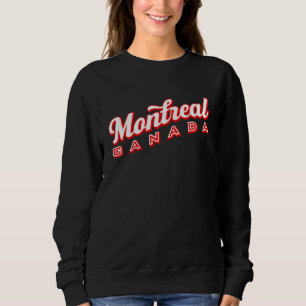 Sweatshirt Montréal Canada