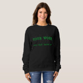 Sweatshirt Montrez Votre Travail Merci Prof De Maths 21 (Devant entier)