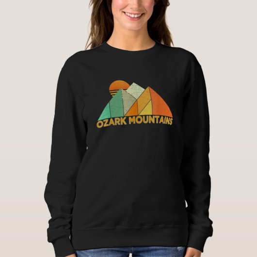 Sweatshirt Monts Retro Vintage Ozark (Devant)