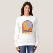 Sweatshirt Monument national de Dinosaur Vintage (Devant entier)