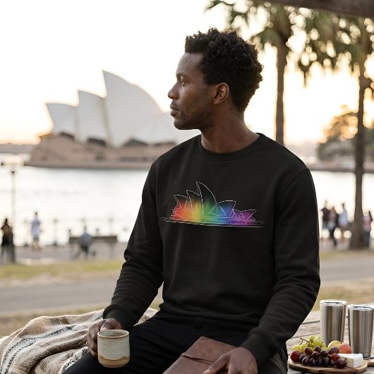 Sweatshirt Monuments en lumière | Opéra de Sydney