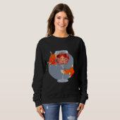 Sweatshirt Mood& Vin O Horloge (Devant entier)