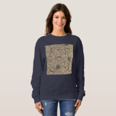 Sweatshirt Moody Blooms (Devant entier)