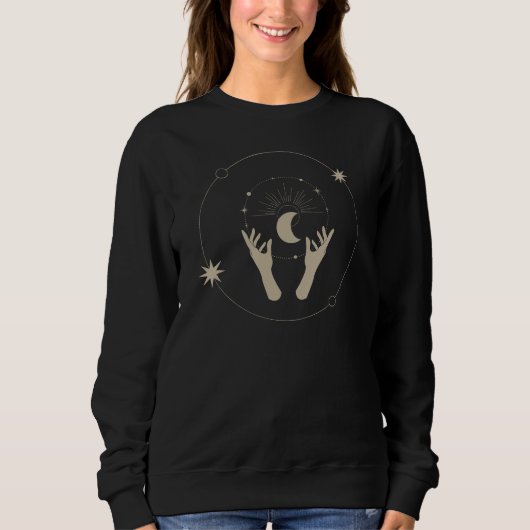 Sweatshirt moonlight fantasy aesthetic design (Devant)