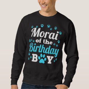 Sweatshirt Morai De L'Anniversaire Chien Chien Paw Anniversai