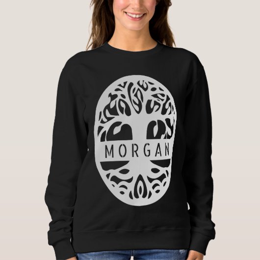 Sweatshirt Morgan Jour de la St Patrick Celtic Roots Correspo (Devant)