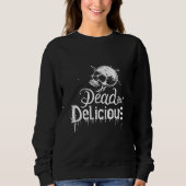 Sweatshirt Mort mais délicieux | ExDesigner | Halloween (Devant)