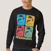Sweatshirt Mosasaurus Dino Prehistoric Dinosaur (Devant)