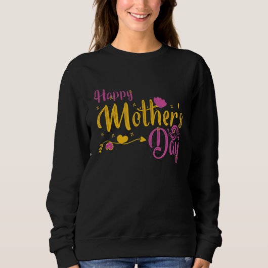 Sweatshirt Mother day Heart Beautiful Quotes And Saying For M (Devant)