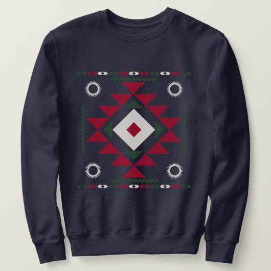 Sweatshirt Motif Amérindien (Design devant)