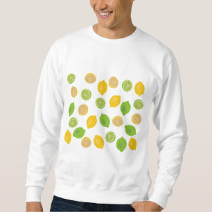 Sweatshirt Motif citron et citron vert