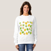Sweatshirt Motif citron et citron vert (Devant entier)