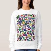 Sweatshirt Motif coloré Gemstone & Diamond (Devant)
