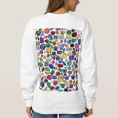 Sweatshirt Motif coloré Gemstone & Diamond (Dos)