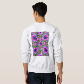 Sweatshirt Motif de marguerite esthétique (Dos entier)