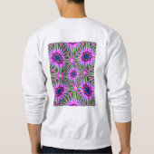 Sweatshirt Motif de marguerite esthétique (Dos)