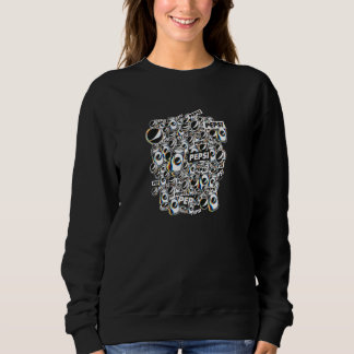Sweatshirt Motif de pépin Pepsi pour femmes