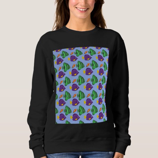 Sweatshirt Motif de poisson (Devant)