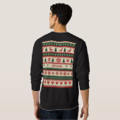 Sweatshirt Motif de pull de Noël Cozy Season (2) (Dos entier)