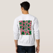 Sweatshirt Motif Rose du désert (Dos entier)