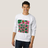 Sweatshirt Motif Rose du désert (Devant entier)