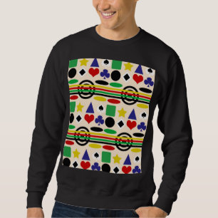 Sweatshirt Motif tribal scandinave nordique
