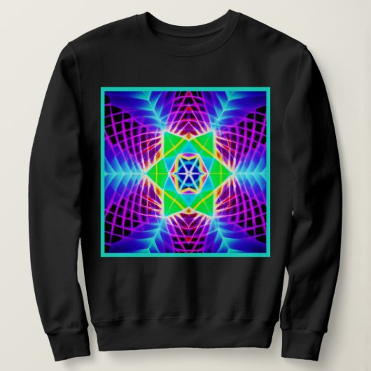 Sweatshirt Motif vif coloré (Design devant)
